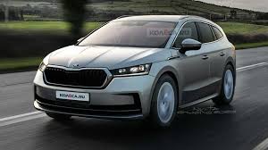 The škoda enyaq iv comes with a range of driving modes to suit all kinds of situations. Skoda Enyaq Iv Erste Renderings Vom Neuen Elektro Suv
