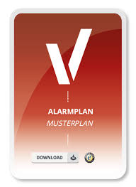 Excel vorlage iso 14001 : Warnschild Alarmplan Zum Sofort Download