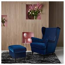 Strandmon Wing Chair Djuparp Dark Green Ikea Ikea Strandmon Wing Chair Ikea Design
