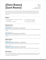 Choose a resume file format. The Ultimate List Of Simple Free Resume Templates For Your Next Job Application Page