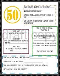 Plus, learn bonus facts about your favorite movies. 50th Birthday Trivia Game Instant Download Everything To Etsy 50th Birthday Quotes 50th Birthday Party Games 50th Birthday Games