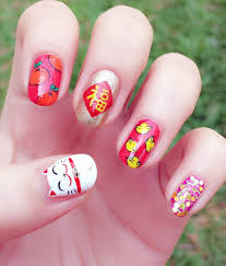 Chinesenewyear Yearofmonkey Nails Nailsart Nailart Nailsspa Nailspa Victoriabc Yyj New Years Nail Art New Year S Nails Manicure Nail Designs