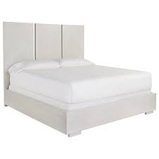 When attached to the smaller size bed, the extra width on either side gives the piece a more striking look and extends to the edge of your comforter. Universal Paradox 827260b Axiom King Bed With Wide Plank Headboard Upper Room Home Furnishings Platform Beds Low Profile Beds