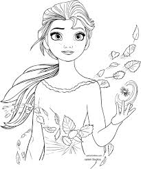Disney's frozen 2 singing doll sgd 49.99. Elsa From Frozen 2 Coloring Page