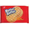 Nutter butter, sandwich cookies, real peanut butter. 1