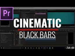 How To Turn 16 9 Video Into 2 35 1 Anamorphic In Premiere Pro And How To Export Without Black Bars Youtube Black Bar Premiere Pro Premiere