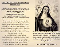 Oracion Para Sacar 1000 Almas Del Purgatorio Oraciones Oraciones Para El Alma Oraciones Catolicas