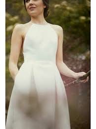 You call them reception dresses. 30 Simple Wedding Dresses For Minimalist Brides