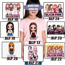 Maybe you would like to learn more about one of these? Kaos Baju Anak Kids Lisa Jennie Rose Jisoo Blackpink Free Tulis Nama Shopee Indonesia