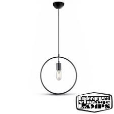 The prismatic effect of the patterns breaks up the light and spreads it around the room and reflects downwards from prismatic effect. Round Black Pendant Lamp In Metal With Lamp Holder For E27 Bulb Diffusione Luce Srl