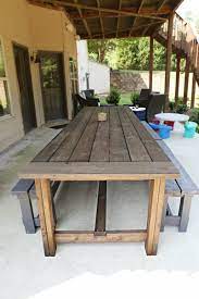 Wer ein klein wenig vom heimwerken versteht, hat auch mit dem. Gartentisch Selber Bauen Anleitung Diy Garten Haus Garten Mobel Zenideen Gartentisch Selber Bauen Holztisch Garten Gartentisch