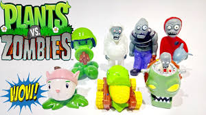 Play Doh Plants Vs Zombies Toys Action Figure Surprise Egg Video Plantas