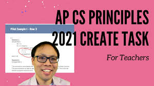 Create task schedule (18 days). Exploring 2021 Ap Cs Principles Create Task Added Resources Popfizz Geek Out Blog