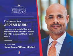 Thank you American University Washington College of Law for highlighting  this important documentary about the remarkable life and career of Fritz  Pollard, who became the NFL's first head coach 100…