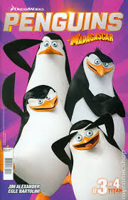 A delaware blue hen has taken up residence at the zoo, and she has the amazing ability to predict the future! Penguins Of Madagascar Comic Books Issue 3 2014 2016