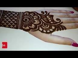Arabian Mehndi Design Simple And Easy Best Mehndi Design Bail Back Hand Simple Bel Mehndi Design Youtube In 2020 Simple Mehndi Designs Hand Henna Hand Mehndi