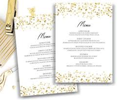 Unter umständen können sie auch auf einen baustop hinwirken. Bearbeitbare Menuvorlage Microsoft Word Menukarte Hochzeit Etsy