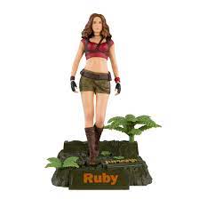 Amazon.com: McFarlane Toys Movie Maniacs 6In WV4 - Jumanji - Ruby Roundhouse|  : Toys & Games