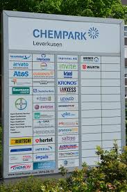 ☆☆☆ über 3 bewertungen helfen ihnen bank in ihrer nähe zu finden. Leverkusen Bild Chempark Unternehmenstafel