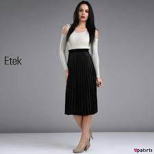 Urun Kodu 2160 Mutlu Bir Hafta Gecirmek Icin Patirti Yi Ziyaret Edin Bel Likrali Pileli Siyah Etek Alisveris Moda Style Fashio Elbise Giyim Clothes