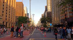 One of são paulo's busiest and longest avenues, this is where everything happens. Four Years Of Car Free Sundays On Paulista Avenue Institute For Transportation And Development Policy