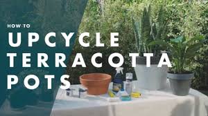 Overall i'm happy with how these painted terracotta pots turned out, and they do indeed spruce up the porch a bit! How To Upcycle Terracotta Pots With Paint Youtube
