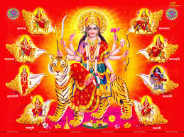 Nav Durga Hd Wallpaper Free Download For Pc Maa durga is sitting on lion and yellow light is coming out of body. nav durga hd wallpaper free download for pc