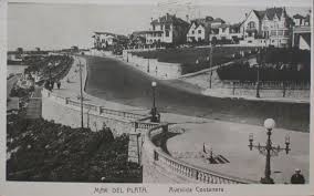Avenida Costanera Mardelplata Circa 1933 Mar Del Plata Viaje En El Tiempo Buenos Aires Arquitectura