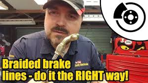 Land Rover Discovery 2 TD5 Fitting a New Extended Stainless Steel Braided  Brake Hose Kit