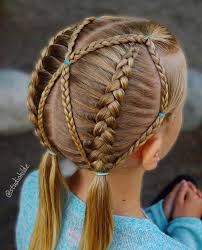 Take a special comb for your hair, with a thin and long holder. Trending Hairstyles Easy Hairstyles For Little Girls Step By Step Little Girl Hairstyle Videos Hair Styles Kids Hairstyles Little Girl Hairstyles