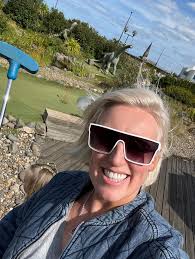 You'll find me by the duck pond, inflatables, mini golf, beach……and  repeat….for the whole summer. 😍 Love living