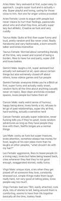 This shows a sense of stability that they both can appreciate in their partner. Pin By Julia On Personality Central Zodiac Star Signs Zodiac Signs My Zodiac Sign