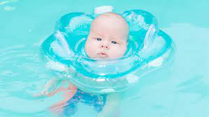 After putting your infant in the baby bath chair, try moving it to make sure the rubber grips are working and the seat won't tip over. Baby Swimming Experts Warn Parents About The Hidden Risks Of Floating Neck Rings For Babies Sta Co Uk