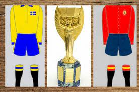 Sweden 3 Spain 1 In 1950 In Sao Paulo Nothing On This But A Good Win For Sweden In The Final Group At Copa Del Mundo De Futbol Mundo Futbol Mundial De Futbol