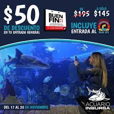 Acuario Inbursa Sur Twitter Aprovecha Este Buen Fin Y Adquiere Tus Boletos En Linea Por Solo 145