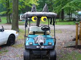 New golf cart included with rental. The Werecart I M Not Stalking You