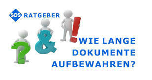 Gut zu wissen ist es aber, dass die banken sich diesen service einiges kosten lassen. Aufbewahrungsfristen Fur Dokumente Rechnungen Belege