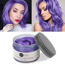 Take your eye shadow and slowly press it against the hair. Volluck 4 Colors Temporary Hair Dye Wax 4 In 1 Grey Purple Blue Pink Natural Matte Hairstyle Fashion Diy Hair For Party Cosplay Meeting Bar Pricepulse