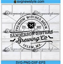 Browse our sanderson sisters svg collection for the very best in custom shoes, sneakers, apparel, and accessories by independent artists. Hocus Pocus Svg Sanderson Sisters Witches Brewing Co Svg Halloween Witch Svg Svg New Style