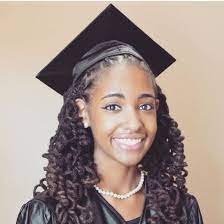Top Ways To Slay In Your Graduation Cap With Natural Hair Graduation Hairstyles For Black Women Graduation Hairstyles Graduation Hairstyles With Cap