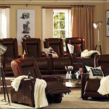 Pottery Barn Theater Chairs We Would Love To Get These Just A Little Out Of Our Price Range Media Room Decor Home Home Theater Rooms