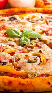 Baked Wallpaper For Iphone And Android Vegetarian Pizza Italian Recipes Pizza Recipes