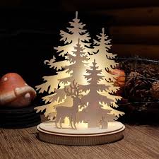 Woodland Winter Christmas Decoration Winter Decoration Christmas Lights Woodland Winter Scene Christmas Paper Crafts Christmas Lights Christmas Decorations