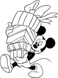 Just click on the pictures to view all the details. Mickey Holding Gifts Dibujos Mickey Mickey Mouse Para Colorear Dibujos Para Colorear Disney