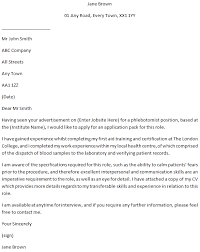 Writing a cover letter is essential when applying for jobs. Phlebotomist Cover Letter Example For Job Applications Learnist Org
