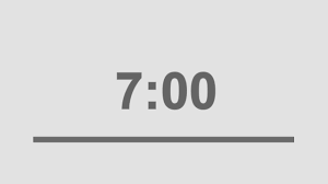 Maybe you would like to learn more about one of these? 7 Minute Countdown Timer With Alarm Youtube
