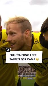 Det skal ikke stå på tenningen til Ruben Gabrielsen før kamp 😅 #lillestrøm  #peptalk