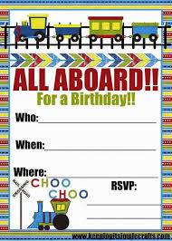 Train Boy Birthday Party Ideas Games Food Favors And Shirt Idea Keeping It Simple Train Birthday Party Invitations Trains Birthday Party Train Birthday