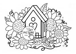 Free Printable Coloring Pages Of Flowers For Kids Coloring Home