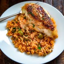 Puerto Rican Chicken And Rice Recipe Yummly Recipe Puerto Rican Chicken Puerto Rican Chicken And Rice Recipe Sofrito Recipe